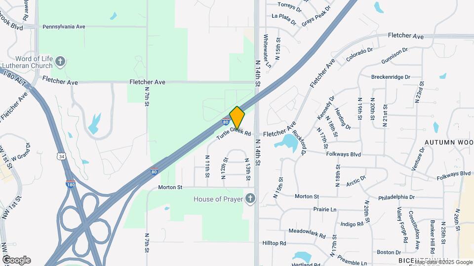 1211 Turtle Creek Rd Map and Location Details