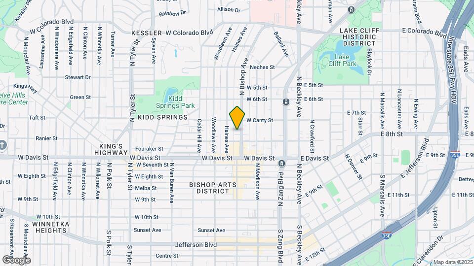 713 N Bishop Ave, Unit C-216 Map and Location Details
