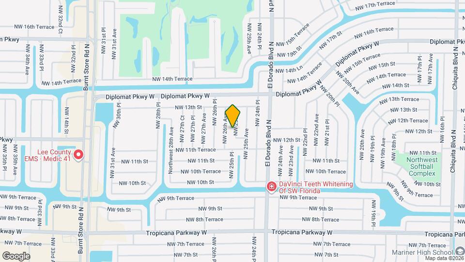 1208 NW 25th Pl Mapa y Detalles de la Ubicación