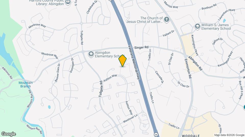 213 High Meadow Terrace Map and Location Details