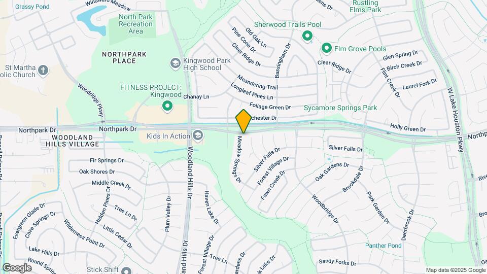 4330 Meadow Springs Dr Map and Location Details
