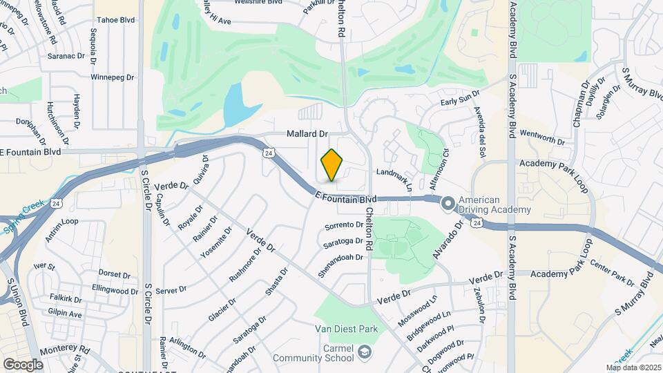 1116 Mazatlan Cir Map and Location Details