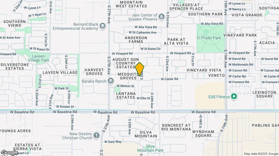 7120 S 24th Ln Mapa y Detalles de la Ubicación