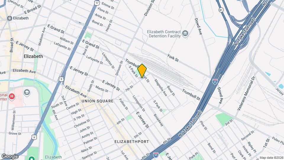 663 S Park St Map and Location Details