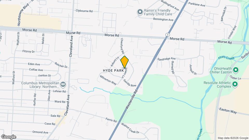 4161 Grayfriars Ln Map and Location Details