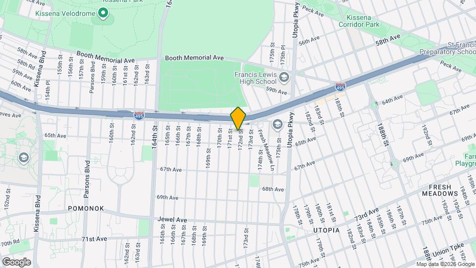 61-32 172nd St Map and Location Details