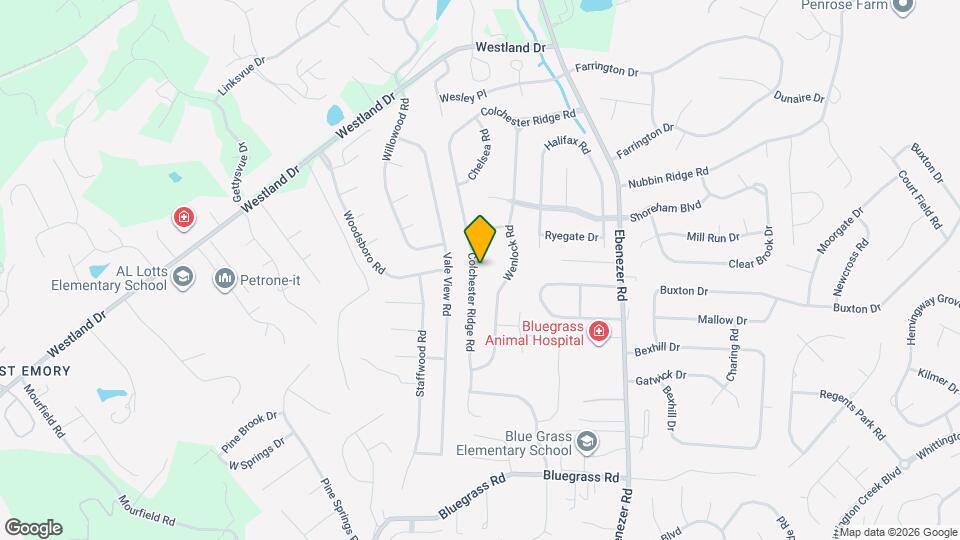 9112 Colchester Ridge Rd Map and Location Details