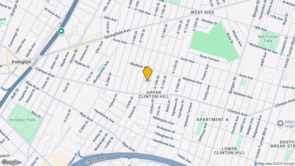 875 S 14th St Map and Location Details