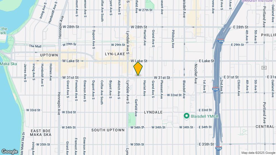 520 W 31st St Map and Location Details