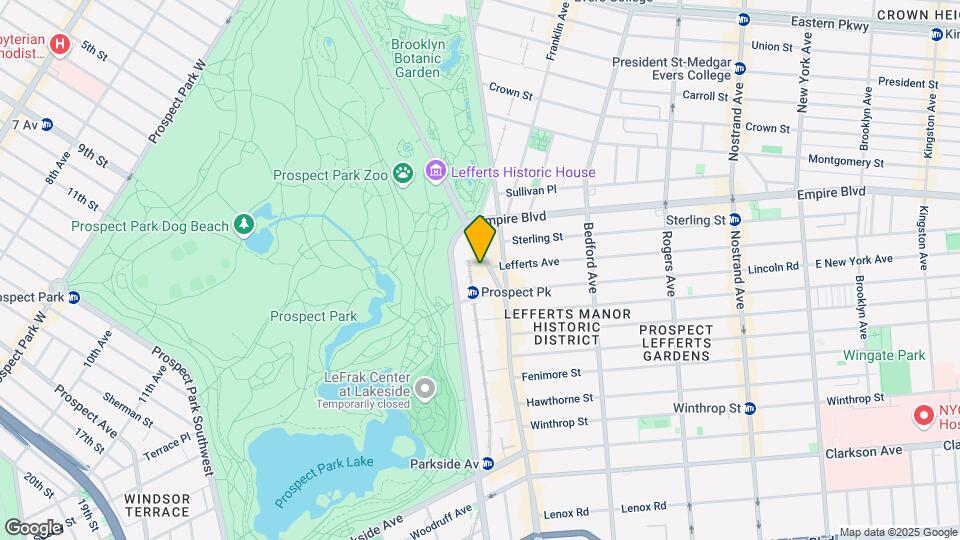 510 Flatbush Ave Map and Location Details