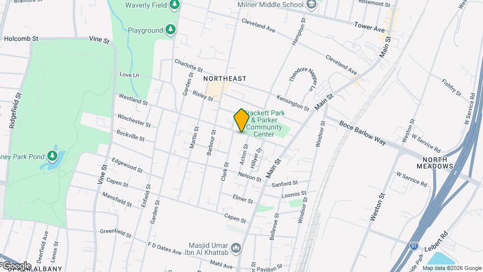 77 Westland St Mapa y Detalles de la Ubicación