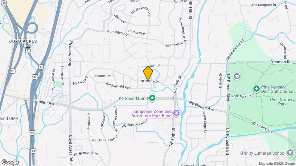 20793 NE Sierra Dr Map and Location Details
