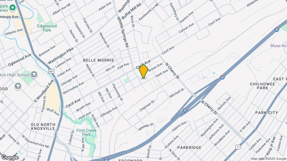 2409 Hoitt Ave Map and Location Details