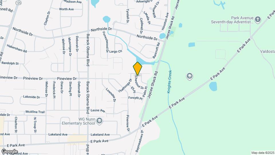 1808 Chestnut Dr Map and Location Details