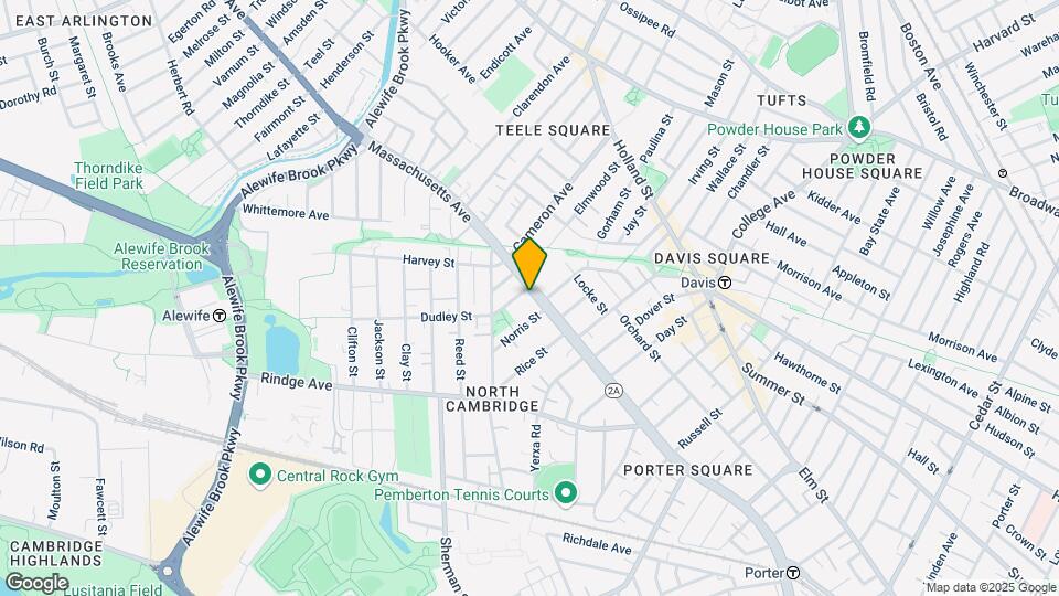 2360 Massachusetts Ave, Unit 24 Mapa y Detalles de la Ubicación