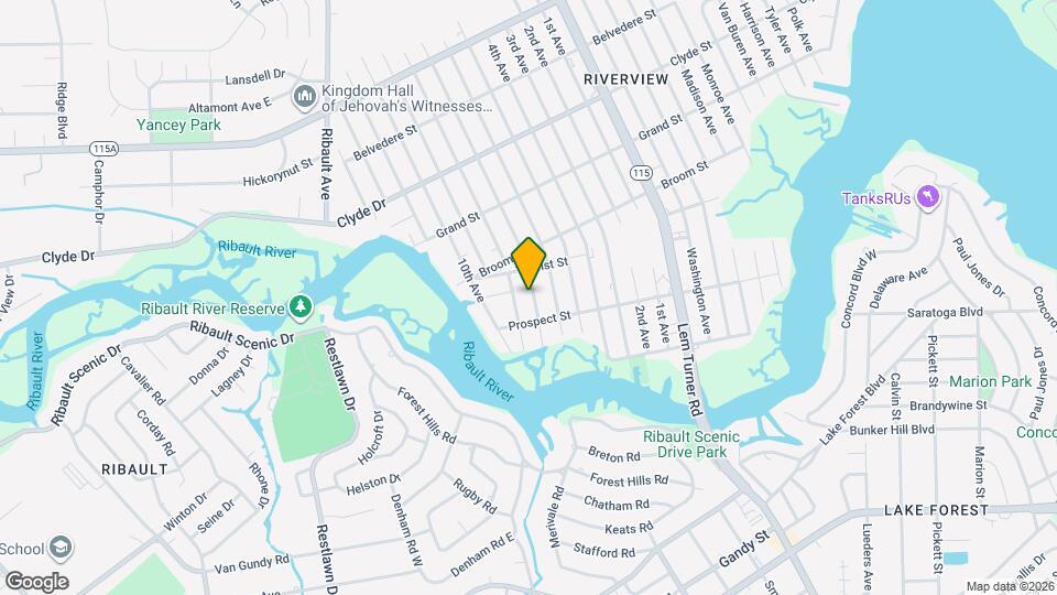 8738 7th Ave Map and Location Details