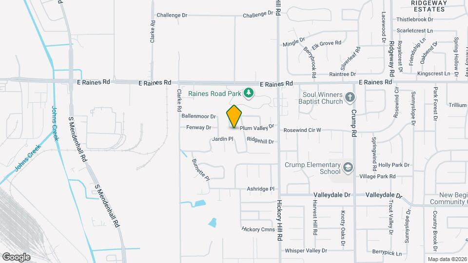 5791 Plum Valley Dr Map and Location Details
