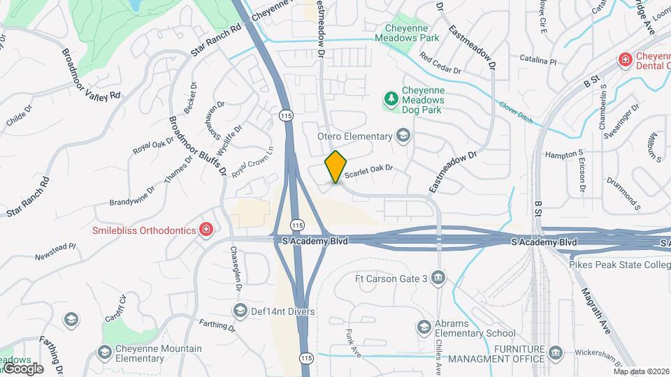 4233 Prestige Point Map and Location Details