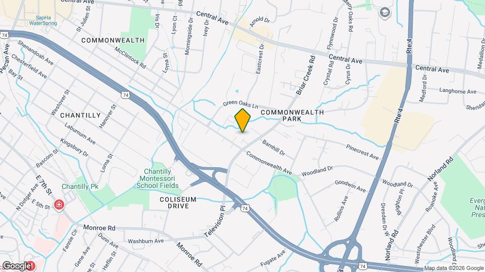 3038 Uxbridge Woods Ct Mapa y Detalles de la Ubicación