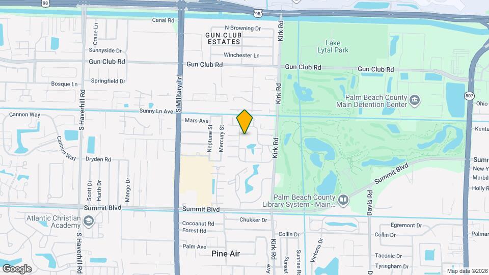 4132 Palm Bay Cir Map and Location Details