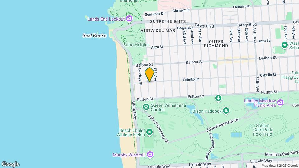 4645 Cabrillo St Mapa y Detalles de la Ubicación
