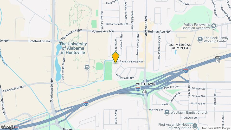 4321 Arlington Ct NW Map and Location Details