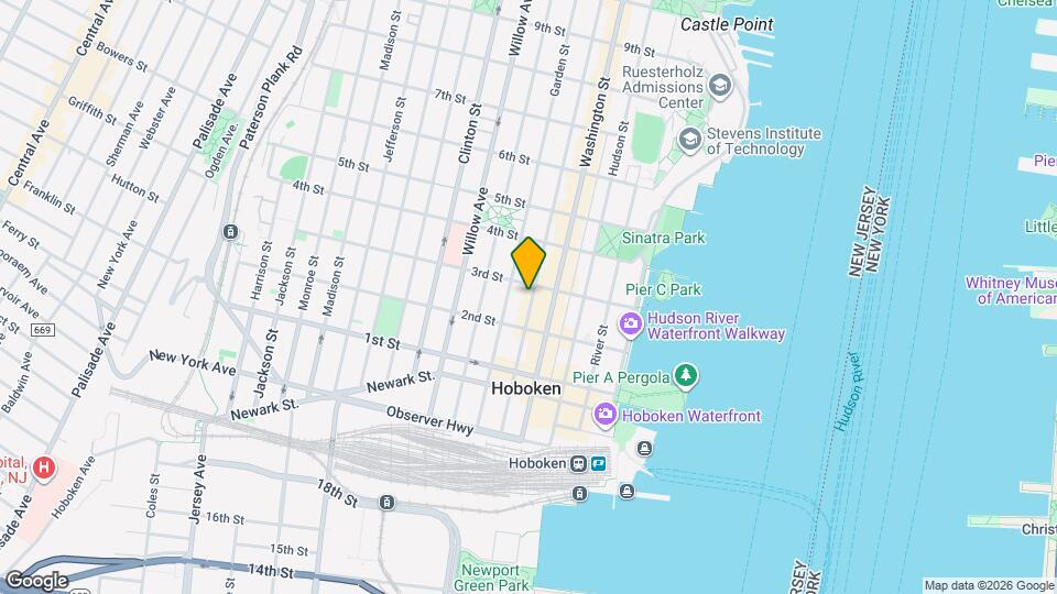 228 Bloomfield St-Unit -#12 Map and Location Details