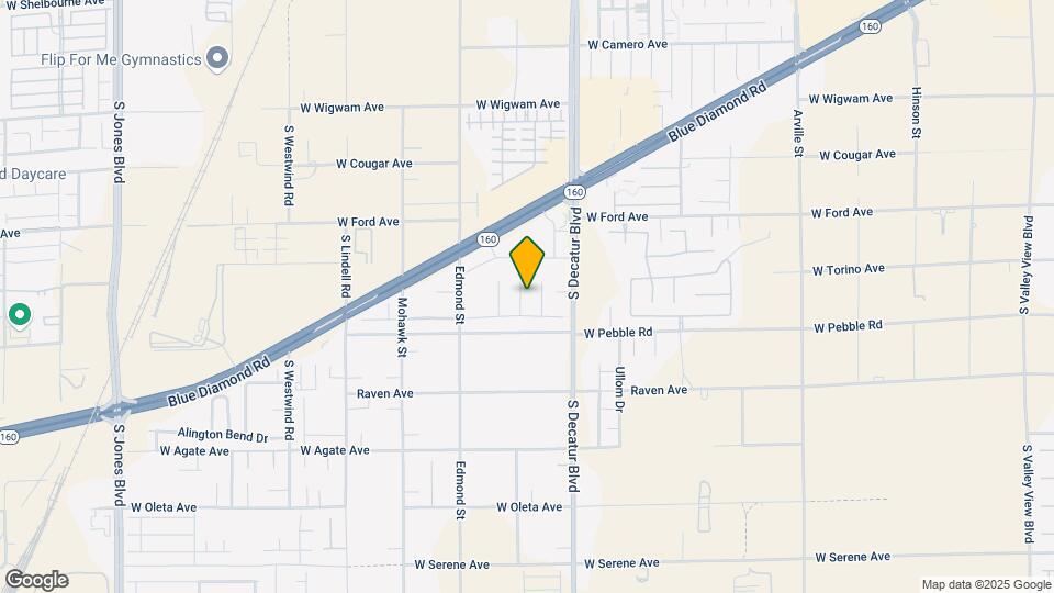 8836 Palm Creek Ct Map and Location Details
