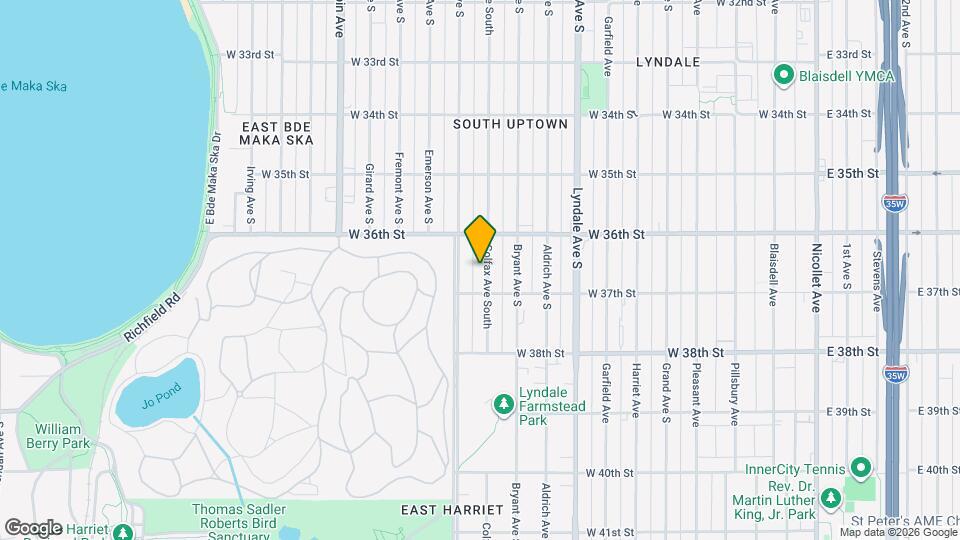 3632 Colfax Ave S, Unit 3628 Colfax Ave S - Unit 1 Map and Location Details