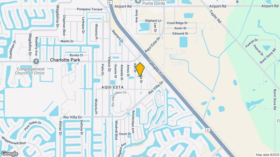 3413 Areca St Map and Location Details