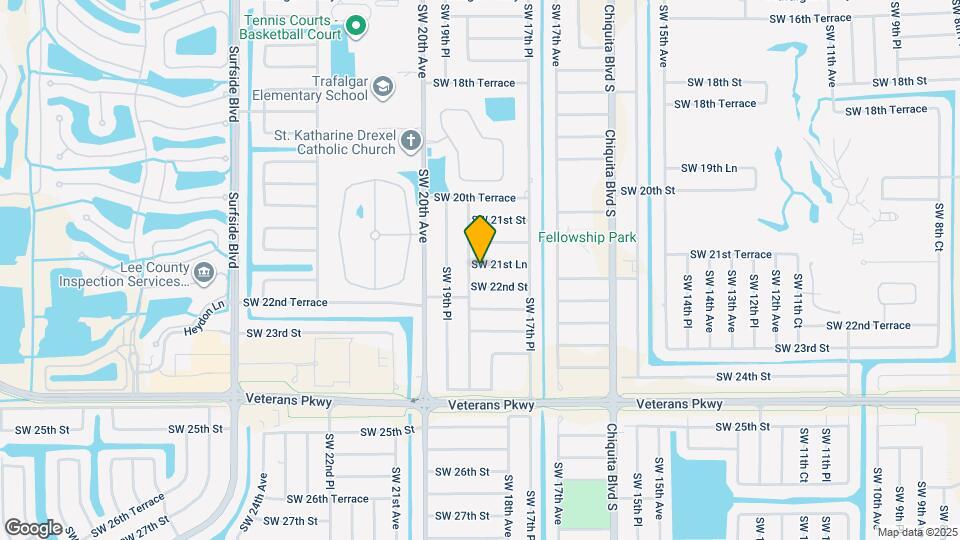 1818 SW 21st Ln Map and Location Details