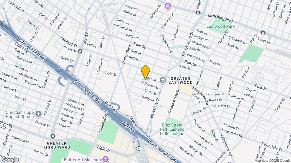 4337 Jefferson St Map and Location Details