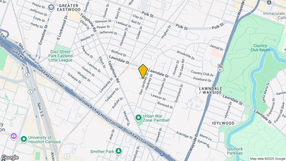 1404 Des Jardines St Map and Location Details