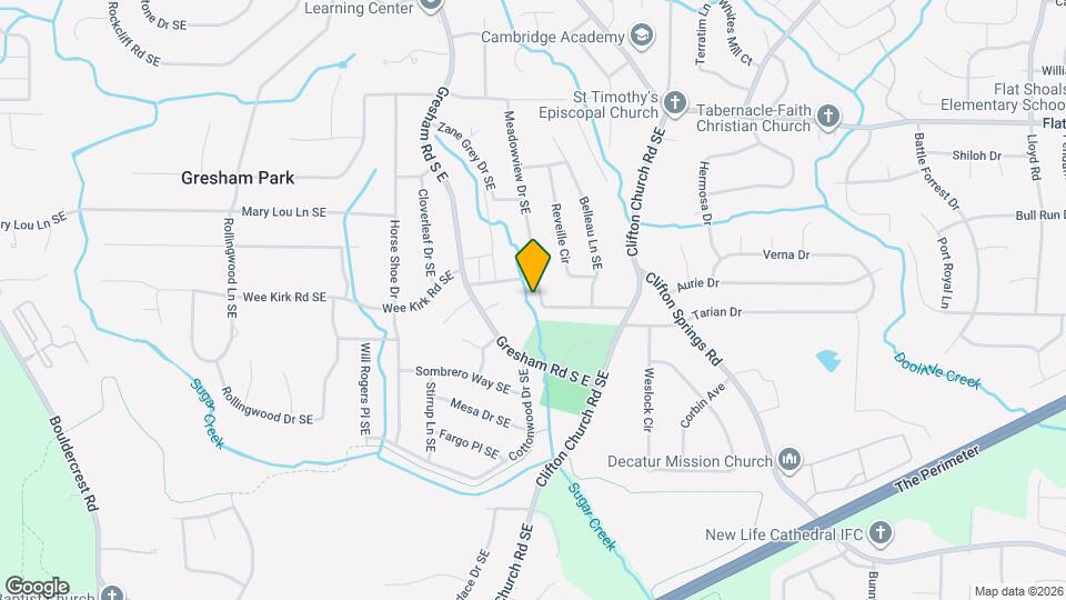 2953 Meadowview Dr SE Mapa y Detalles de la Ubicación