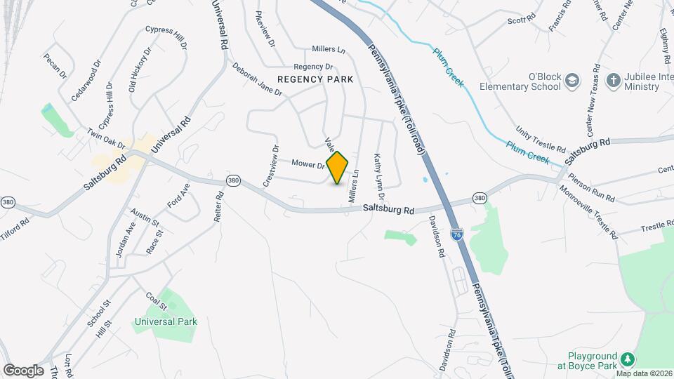 450 Mower Dr Map and Location Details