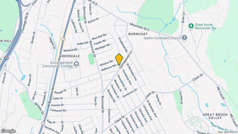 85 Quinapoxet Ln Map and Location Details