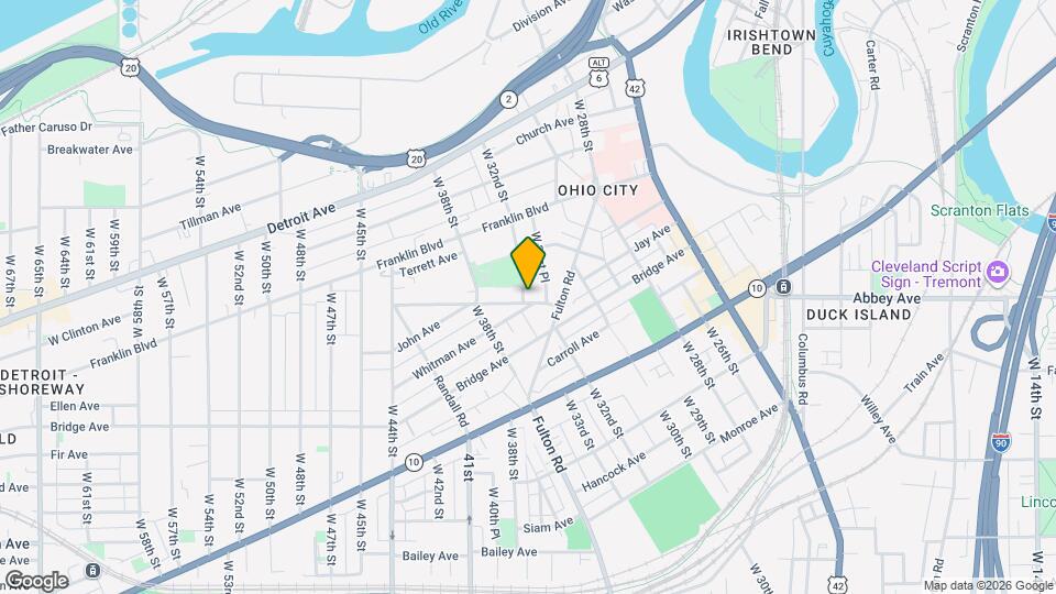 3144 Woodbine Ave, Unit #A Map and Location Details