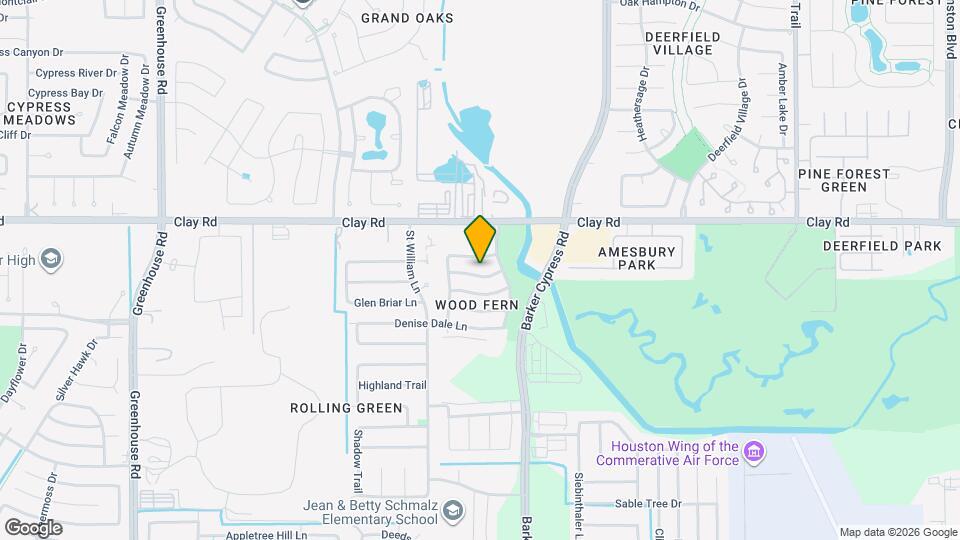 18530 Trail Bend Ln Map and Location Details