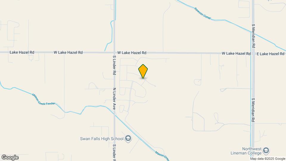 1261 W Bass River Dr Mapa y Detalles de la Ubicación