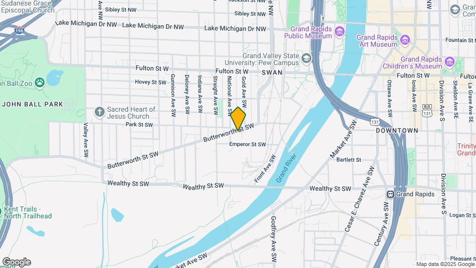 714 Butterworth St SW Map and Location Details