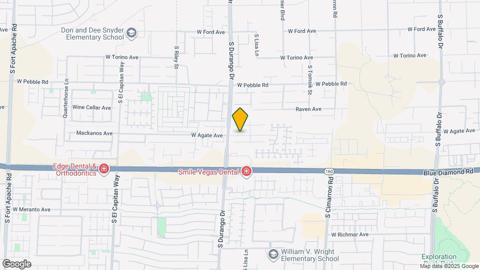 8526 W Agate Ave Map and Location Details