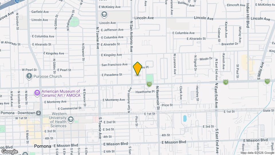 563 Claremont Pl Map and Location Details