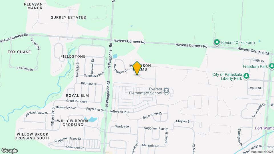 1589 Morrison Farms Dr Map and Location Details