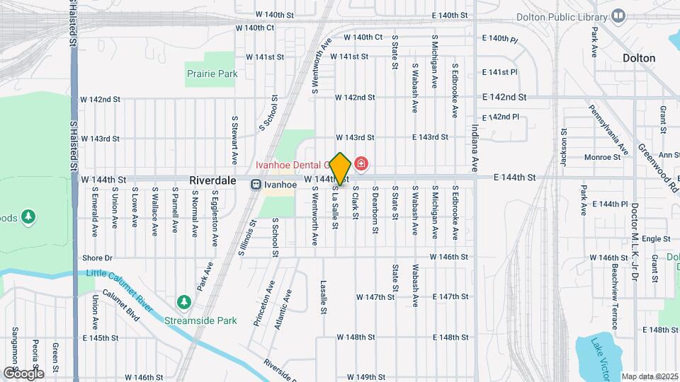 14413 S La Salle St Mapa y Detalles de la Ubicación