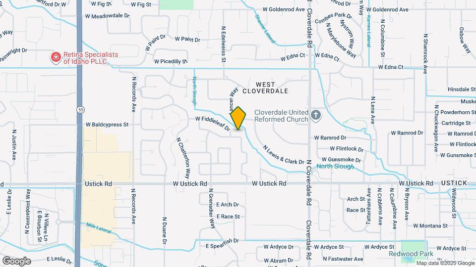 12714 W Baldcypress Dr Map and Location Details