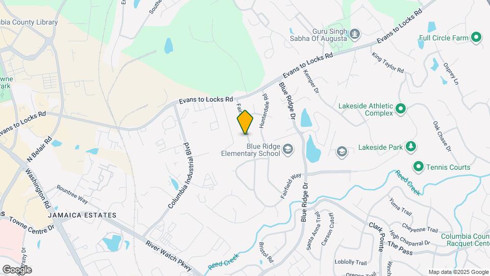 558 Fairfield Way Map and Location Details