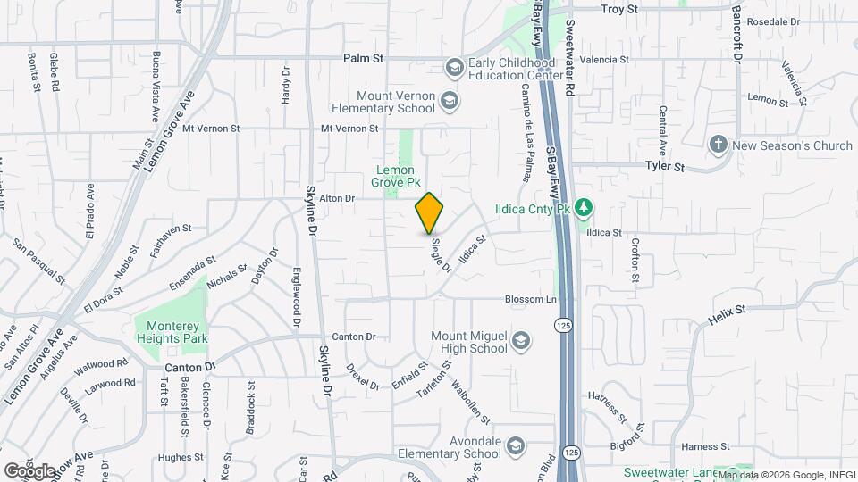 2044 Siegle Dr Mapa y Detalles de la Ubicación