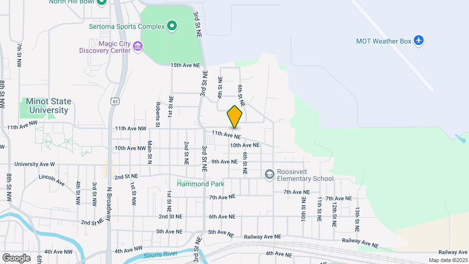 509 11th Ave NE Map and Location Details