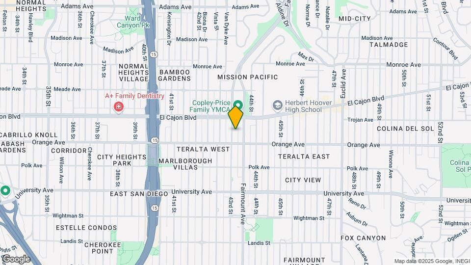 4243 43rd St Mapa y Detalles de la Ubicación