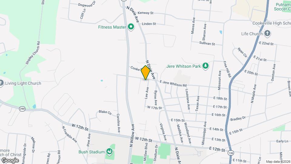 212 W Jere Whitson Rd Mapa y Detalles de la Ubicación